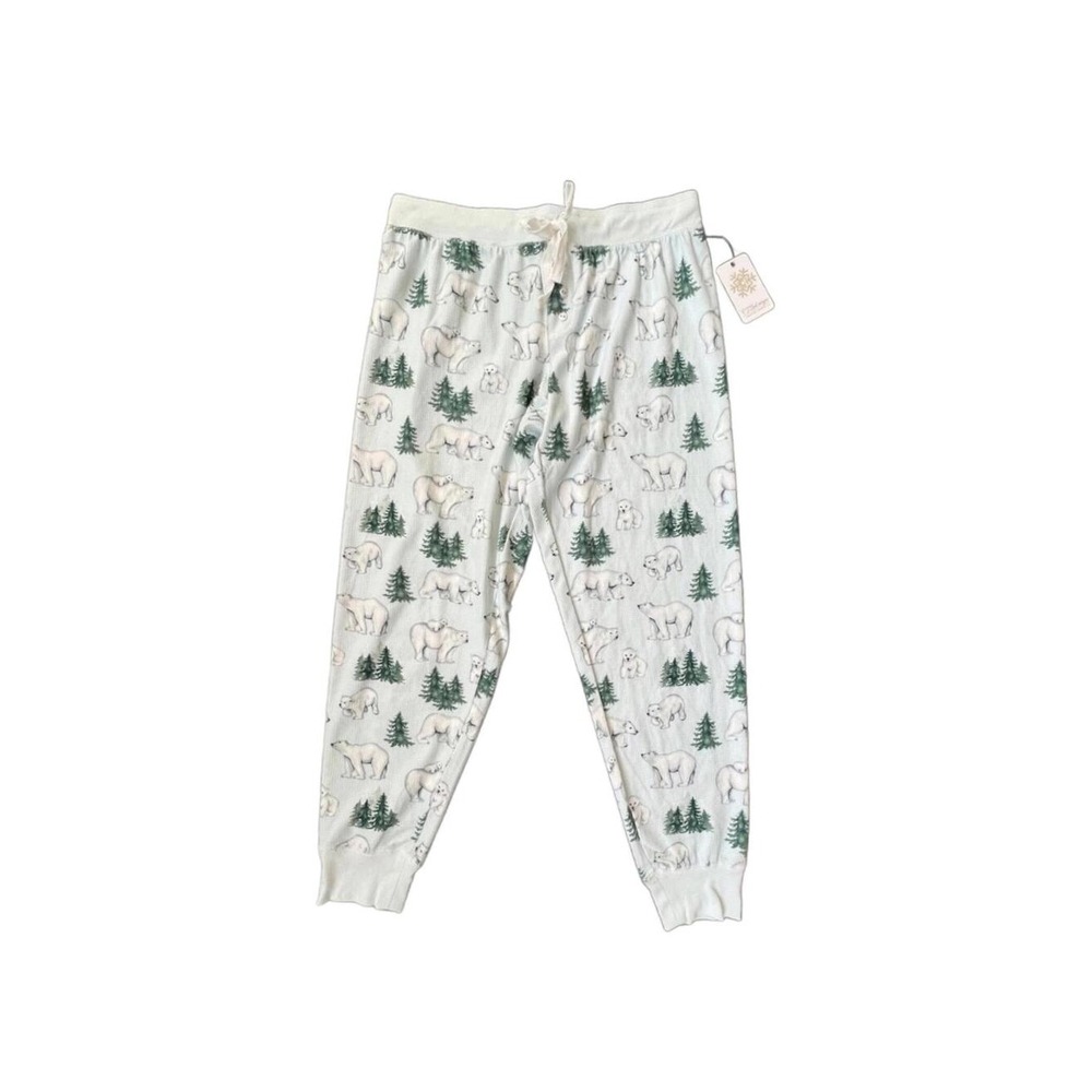 PJ Salvage NEW Polar Bear and Pine Tree Print Lounge Pants - M
